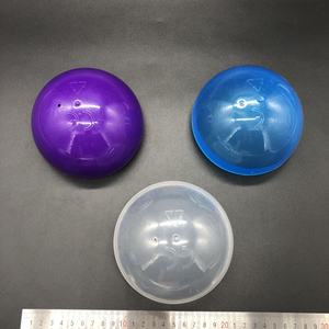 Promotionele 120Mm Plastic Lege Verkoopautomaten Capsule Speelgoed Verrassing Voor Ei Half Transparant-Voor Automaten - Product Image 2