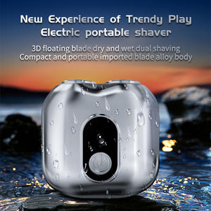 Mini Afeitadora Portátil de Viaje, Maquinilla de Afeitar Impermeable, Exfoliante Facial para Hombre, Masajeador, Cepillo de Limpieza Facial para Hombre, Exfoliante Facial - Product Image 2