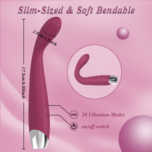 Nuevo Vibrador <span class=keywords><strong>de</strong></span> Punto G, 20 Modos <span class=keywords><strong>de</strong></span> Vibración, Resistente al Agua IPX7, Carga USB, Silicona Suave, Masturbación Femenina, Juguete Sexual para Adultos para Mujeres - Product Image 3