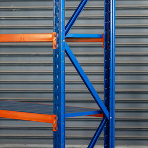 מדפי אחסון תעשייתיים בעלי 4 שכבות, עמידות בינונית, 800 ק\\\"ג 1000 ק\\\"ג 1200 ק\\\"ג, מוגנים מפני קורוזיה, ליחידות אחסון במוסך. - Product Image 4