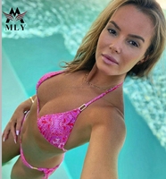 Maillot de bain femme deux pièces Bikinis taille basse Bikini ensembles String Bikinis femmes maillot de bain