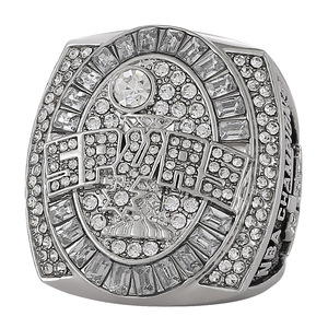 Bague de champion de la ligue de basketball en gros, collection commémorative de bagues sportives avec gemmes, thèmes Césarea, Nevada, Spurs - Product Image 5