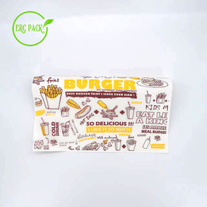 Papel de Envoltura para Alimentos Personalizado, Resistente a la Grasa, Reciclado, Biodegradable, Papel para Hamburguesas de Grado Alimenticio, Papel para Sándwiches Resistente a la Grasa - Product Image 3