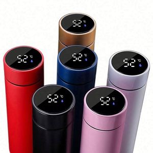 Bouteille isotherme intelligente en acier inoxydable de 500 ml avec affichage numérique LED de la température – Meilleures ventes en gros - Product Image 5
