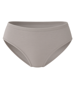 Culotte taille moyenne pour femme, style hipster, en coton doux et respirant, avec élastique extérieur uni, coupe extensible, confortable et décontractée, pour usage intime. - Product Image 5
