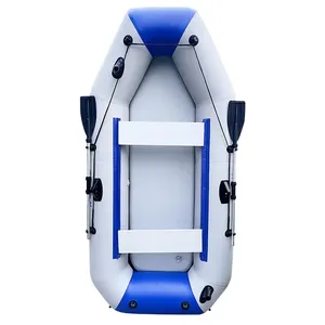 2.6M 2 persone gommone PVC canottaggio pesca Kayak canoa zattera gommone Hovercraft