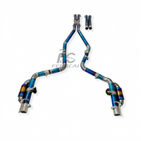 Tuyaux d'échappement en alliage de titane Valvetronic pour Dodge Charger Hellcat 6.2 2015-2019, mise à niveau Catback, son de voiture amélioré