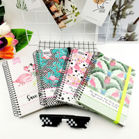 Große Spiral blöcke Mini Notebook A6 Anpassbare Hardcover A4 Schule mit Trennwänden Drucken A5 Custom