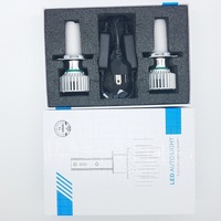Phare LED H4 AS-A5 DC 12V 28W 6000K 8000LM avec puce CSP 9003 HB2, lampe LED Hi/Lo pour voiture et moto, ampoules de phare