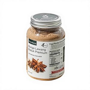 Anís Estrellado Blanco Orgánico Premium 100% Puro en Polvo para Cocinar y Hornear, Marca Nutrifarm, Directo de Indonesia - Product Image 1