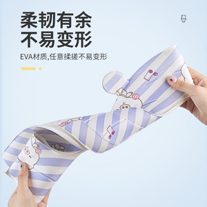 Housse de siège de toilette universelle en EVA, imperméable et résistante à la saleté, pour dropshipping Shopify, chaleur hivernale, toutes saisons, lavable, adhésive - Product Image 3