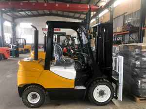 Diskon besar baru 3.5 Ton 4 roda Forklift elektrik peralatan angkat keseimbangan bertenaga baterai untuk ritel - Product Image 4