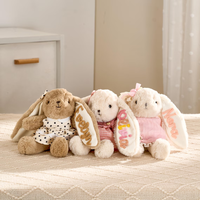 Peluche Lapin de Pâques, Remplissage de Panier de Pâques, Cadeau de Baby Shower, Lapins Frères et Sœurs, Nom Personnalisé, Poupées Lapins Doux, Cadeau Grande Sœur