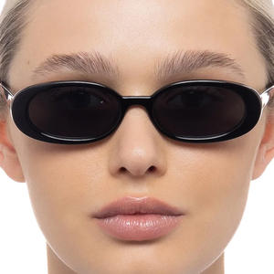 Occhiali da sole taglie Custom anni '90 occhiali da sole ovali leggeri acetato di alta qualità - Product Image 4