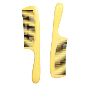 Boxwood <b>Comb</b> Long Hair <b>Wide</b> Teeth Round Handle Handmade Wooden Massage <b>Comb</b> For Women - Product Image 5