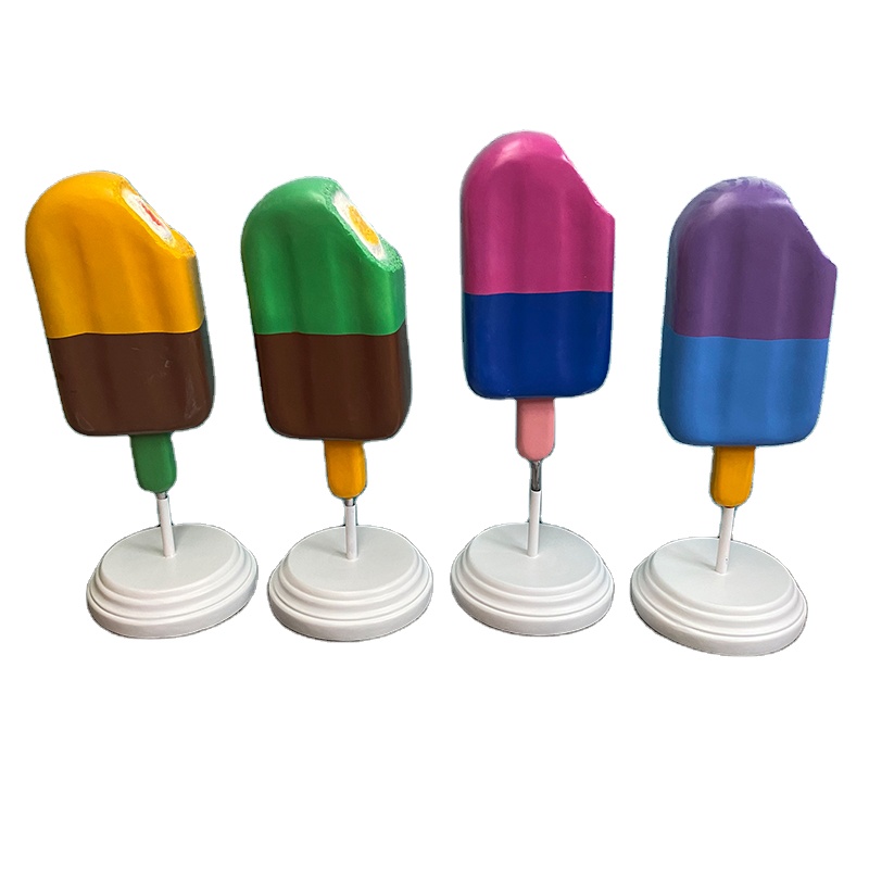 Поддержка под заказ, стекловолоконное плавильное мороженое, реквизит/искусственный фруктовый Декор/gobelet мороженое