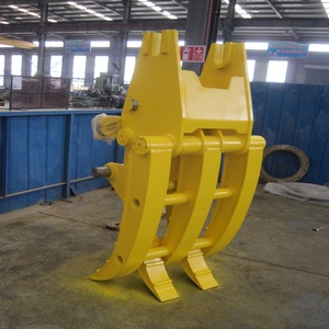 หัวจับไม้ไฮดรอลิกสำหรับรถขุดขนาด 5-10 ตัน อุปกรณ์เสริมสำหรับงานป่าไม้ มีขาย - Product Image 3