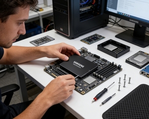 MZQLB7T6HALA-00W07 7,68TB NVMe SSD U.2 15mm PM983a Enterprise Solid State Drive PCIe Gen4 - Product Image 4