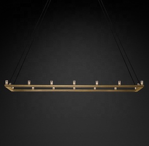 Lustre rond traditionnel minimaliste de style Rennes de 48 pouces - Product Image 4