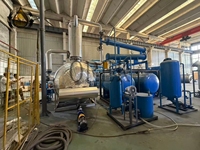 Usine de raffinage par distillation d'huile moteur usagée pour la conversion d'huile de lubrification usagée en carburant diesel