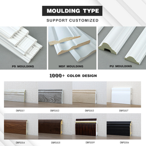 DMX <span class=keywords><strong>T111</strong></span> Battiscopa Moderno in MDF Resistente all'Umidità con Garanzia di 5 Anni Vendita all'Ingrosso per Decorazione Interna di Hotel e Ville - Product Image 2