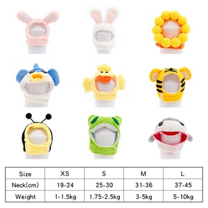 Gato <span class=keywords><strong>de</strong></span> dibujos animados estampado mascota sombrero invierno peluche Navidad Halloween disfraces perro y gatito sombreros vestir Accesorios - Product Image 5