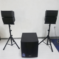 Système audio professionnel VAMAV LA 800, enceintes colonne actives PA, 18'', 800W, pour scène, DJ, bars, événements, concerts, amplificateur de puissance