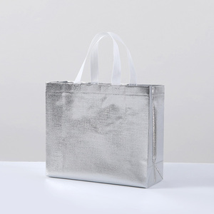 Op Maat Bedrukt Groot Formaat Herbruikbare Niet-Geweven Supermarkt Supermarkt Verpakking Eco-Vriendelijke Gelamineerde Pp Geweven Boodschappentassen - Product Image 6