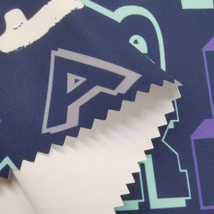 Tissu Taslan 100% polyester 320D imprimé numériquement, enduit PU, pour vêtements de ski pour filles, vêtements d'extérieur - Product Image 1