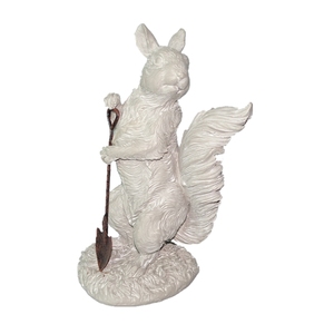 Decorazione del giardino di <span class=keywords><strong>Cemento</strong></span> Scoiattolo Figurine Della Resina Scoiattolo <span class=keywords><strong>Statua</strong></span> con una Pala Decorazione Da Tavolo - Product Image 2