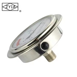 Manômetro de alta pressão preenchido com glicerina ou óleo de silicone Categoria produto Manômetros - Product Image 5