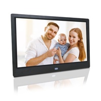 Marco de Pantalla de Alta Calidad de 10.1 Pulgadas 1280*800 IPS HD de Plástico con Reloj y Reproductor MP3 para Regalo
