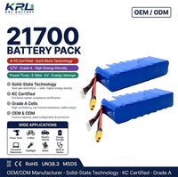 Batteries lithium-ion haute capacité 21700 6600 mAh de fabrication industrielle, batterie à semi-conducteurs pour accessoires mobiles