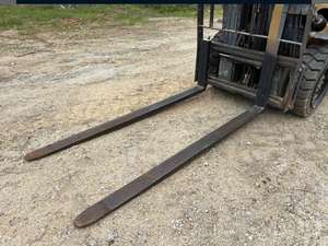 Mini chariot élévateur d'entrepôt d'occasion 2017 Mitsubishi FG25N Chariots élévateurs à double carburant avec mât triplex à vendre - Product Image 5