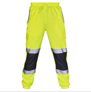 Celana korset pelindung kerja pria, overall Strip reflektif antidebu tahan angin sabuk gaya seragam musim dingin - Product Image 3