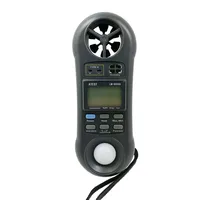 Anémomètre portable Lutron LM8000A LM-8000A quatre-en-un pour la vitesse du vent, la température, l'humidité et l'intensité lumineuse