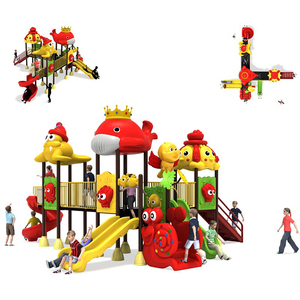 Toboggan en plastique <span class=keywords><strong>d</strong></span>'extérieur pour maternelle, équipement de jeu résidentiel, balançoire de <span class=keywords><strong>garderie</strong></span>, aire de jeux extérieure, structure de jeu jungle - Product Image 5
