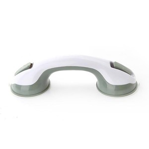 Barra de Agarre con Ventosa de Plástico Antideslizante para Baño, Diseño Moderno y Simple, Color Gris - Product Image 3
