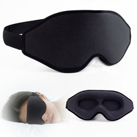 Masque de sommeil ergonomique 3D en mousse écologique, cache-yeux confortable pour bloquer la lumière, idéal pour la maison
