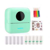 Mini-imprimante thermique portable sans encre, sans fil, Bluetooth, pour photos et étiquettes, vente en gros d'usine