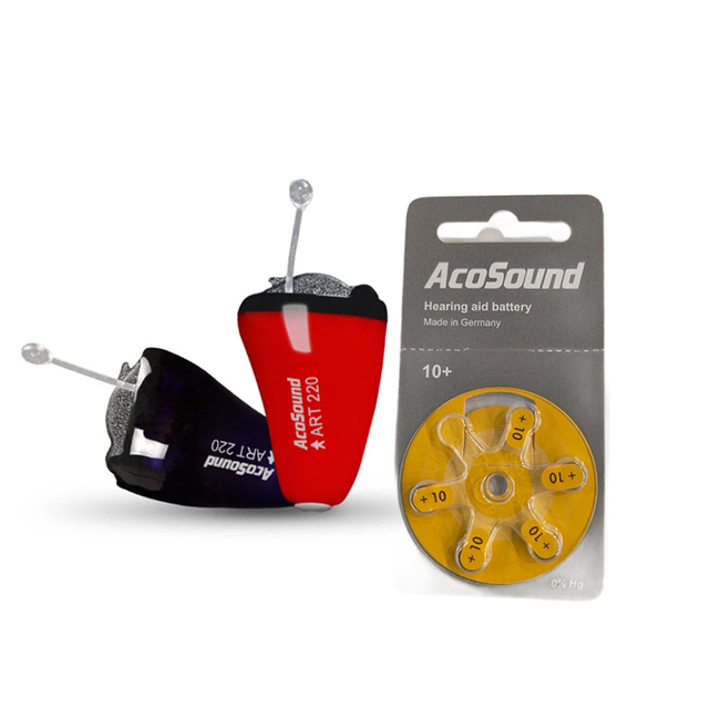 Customized Mini CIC Hearing Aids Tiny Size Powerful Chip CIC Hearing Aid with Free Faceplaces Hearing Aids Battery 10