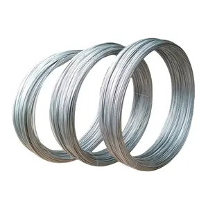 Filo di <span class=keywords><strong>Ferro</strong></span> Zincato a Caldo BWG 18 a Basso Prezzo dai Fornitori Cinesi per Legatura, Disponibile per Taglio e Piegatura - Product Image 1