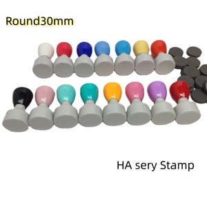 Cachet <span class=keywords><strong>de</strong></span> scellage rond HA 30 mm étanche pour étiquettes nominatives <span class=keywords><strong>de</strong></span> vêtements d'enfants, idéal pour les récompenses des enseignants <span class=keywords><strong>de</strong></span> maternelle et des élèves. - Product Image 2