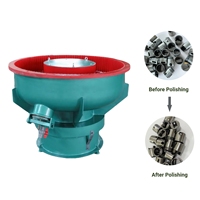 Polisseuse vibrante multifonctionnelle de 150 L en forme de bol pour l'ébavurage de l'aluminium, du laiton et du cuivre