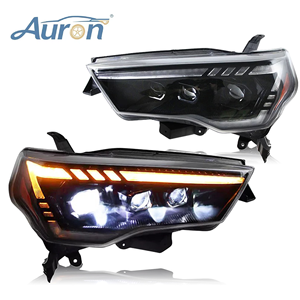 ไฟหน้า LED กันน้ำรุ่นใหม่ AURON 32V 60W 6000K 6000 ลูเมน สำหรับรถยนต์ 4Runner ปี 2010-2023  แบบติดตั้งแทนของเดิมและอัปเกรด รับประกัน 1 ปี - Product Image 1