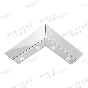 WINSTAR 70mm 家具アクセサリー V字型メタルクロームメッキ モダンソファ脚 テレビキャビネットテーブル脚用 - Product Image 4