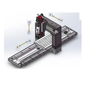 Vendita calda Multi-compito tavolo FRTSP-2020B mobile CNC Gantry tipo fresatrice