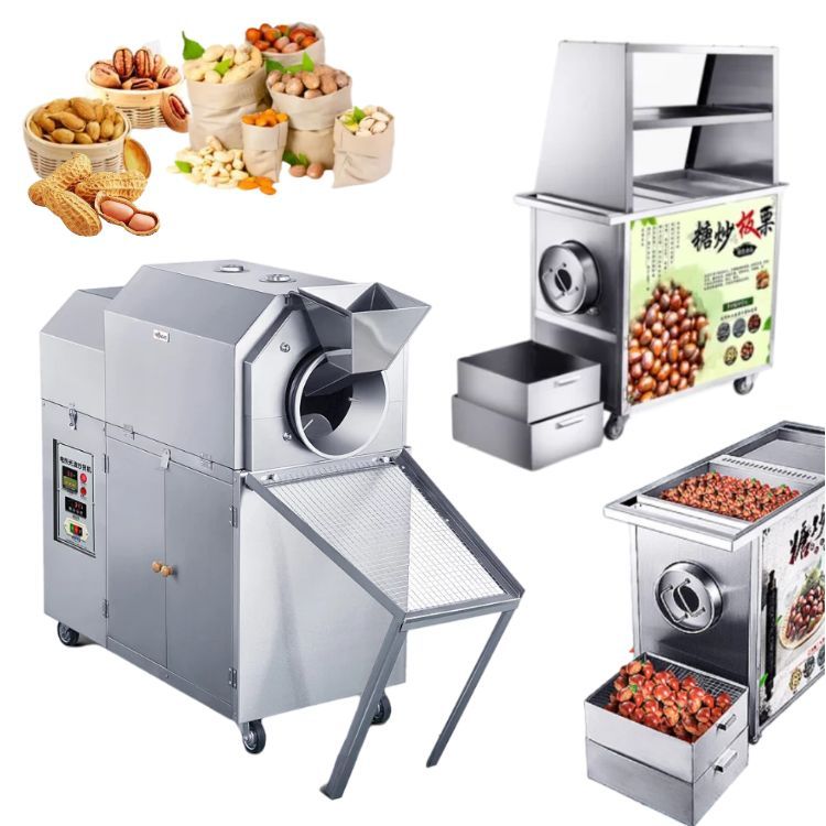 Full Automatic Soybean Groundnuts Macadamia Hazelnut