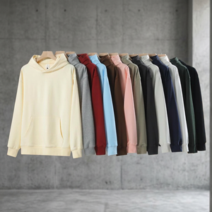 Nouvel Arrivage Sweat à Capuche Oversize Personnalisé en Molleton Tricoté 380 g/m² Automne Sans Cordon Style Décontracté Streetwear avec Poche Lavage Enzymatique - Product Image 3
