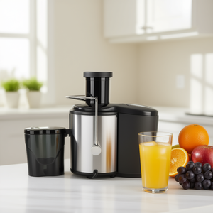 Extracteur de jus électrique 800W 0,8L en acier inoxydable avec éjection automatique des pulpes, sans BPA, centrifugeuse domestique - Product Image 2